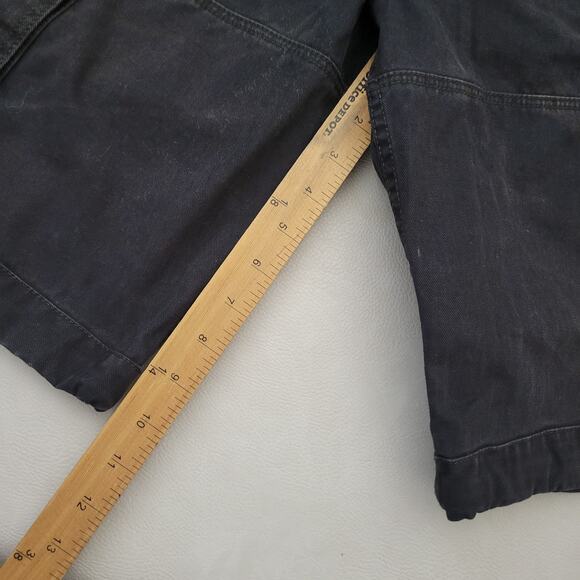 G-star Raw Zip Men's Cargo Distressed Black Shorts Size 33 - Picture 8 of 10